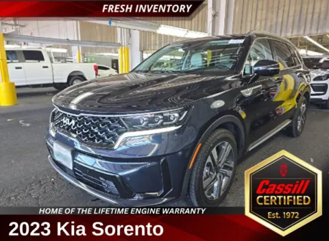 Blue 2023 Kia Sorento Plug-In Hybrid SX Prestige for sale in Cedar Rapids, IA