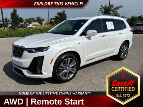 White 2024 Cadillac XT6 Premium Luxury for sale in Cedar Rapids, IA