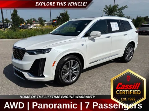 White 2024 Cadillac XT6 Premium Luxury for sale in Cedar Rapids, IA