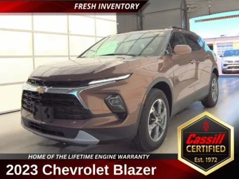 Brown 2023 Chevrolet Blazer LT for sale in Cedar Rapids, IA