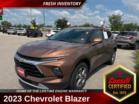 Brown 2023 Chevrolet Blazer LT for sale in Cedar Rapids, IA