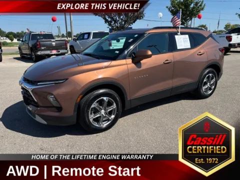 Brown 2023 Chevrolet Blazer LT for sale in Cedar Rapids, IA