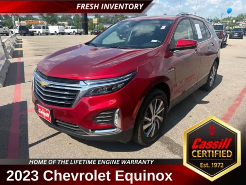 Red 2023 Chevrolet Equinox Premier for sale in Cedar Rapids, IA