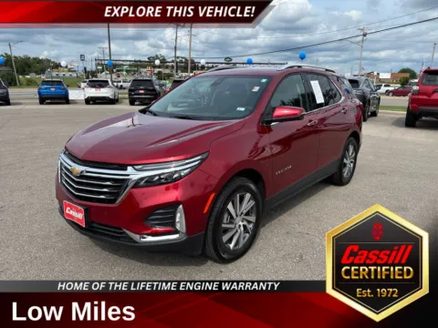 Red 2023 Chevrolet Equinox Premier for sale in Cedar Rapids, IA