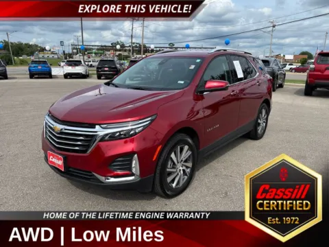 Red 2023 Chevrolet Equinox Premier for sale in Cedar Rapids, IA