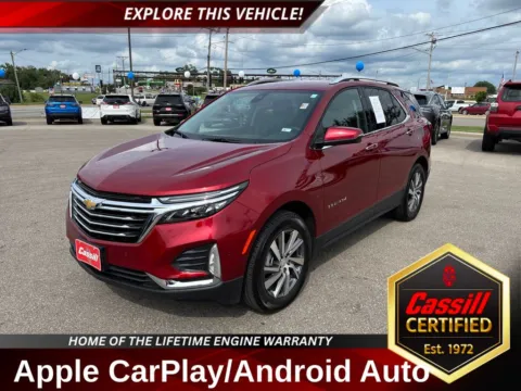 Red 2023 Chevrolet Equinox Premier for sale in Cedar Rapids, IA