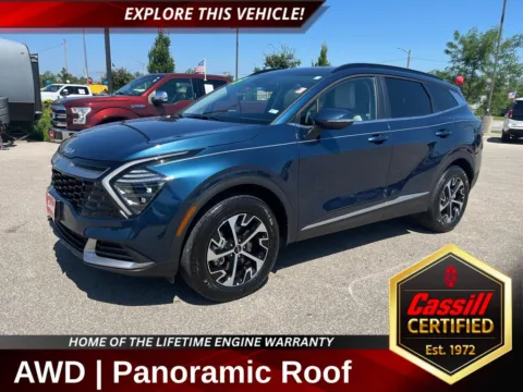 Blue 2025 Kia Sportage Hybrid EX for sale in Cedar Rapids, IA