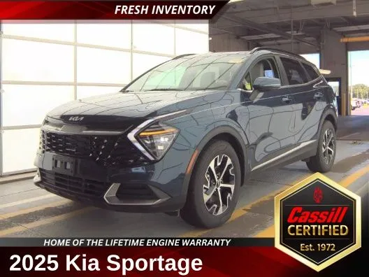 Blue 2025 Kia Sportage Hybrid EX for sale in Cedar Rapids, IA