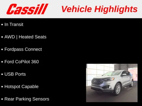 Another view of 2022 Ford Edge SEL for sale in Cedar Rapids, IA at Cassill Motors
