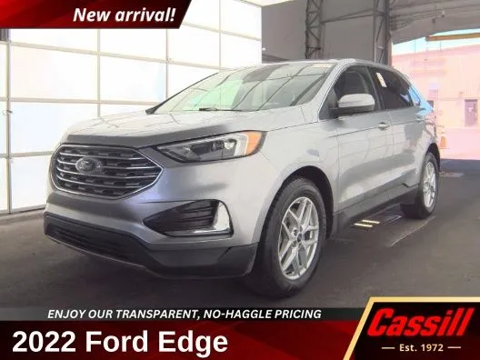 Silver 2022 Ford Edge SEL for sale in Cedar Rapids, IA
