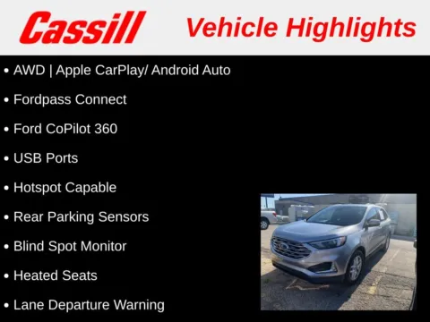 Another view of 2022 Ford Edge SEL for sale in Cedar Rapids, IA at Cassill Motors