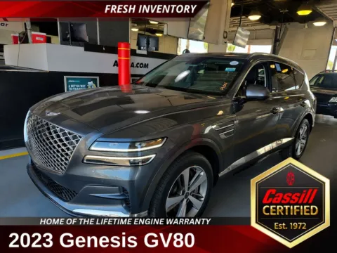 Gray 2023 Genesis GV80 3.5T for sale in Cedar Rapids, IA