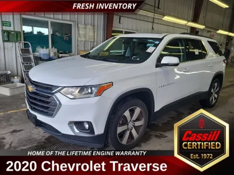 White 2020 Chevrolet Traverse 3LT for sale in Cedar Rapids, IA