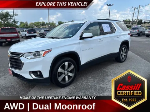 White 2020 Chevrolet Traverse 3LT for sale in Cedar Rapids, IA