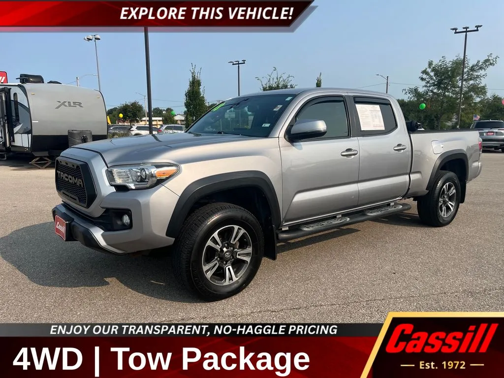 Silver 2018 Toyota Tacoma TRD Off-Road for sale in Cedar Rapids, IA