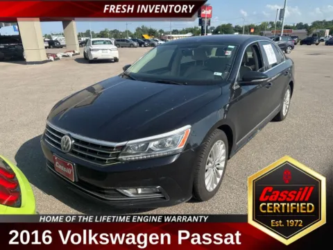 Black 2016 Volkswagen Passat 1.8T SE for sale in Cedar Rapids, IA