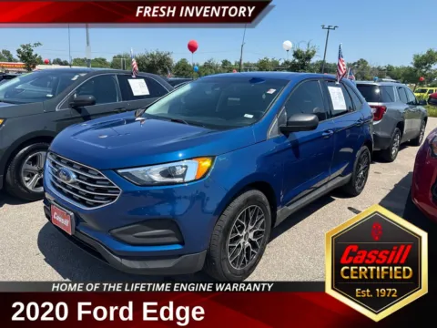 Blue 2020 Ford Edge SE for sale in Cedar Rapids, IA