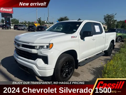 White 2024 Chevrolet Silverado 1500 RST for sale in Cedar Rapids, IA