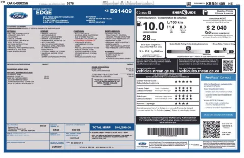 Photos of 2019 Ford Edge Titanium for sale in Cedar Rapids, IA at Cassill Motors
