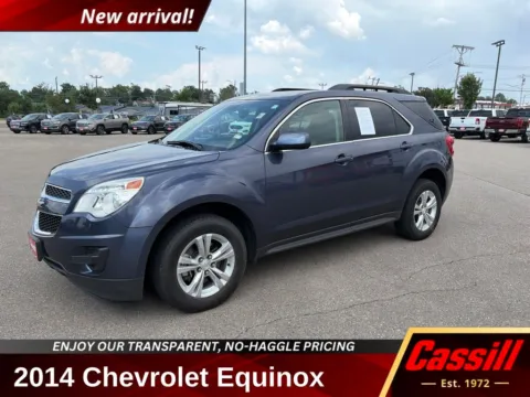 Blue 2014 Chevrolet Equinox LT for sale in Cedar Rapids, IA