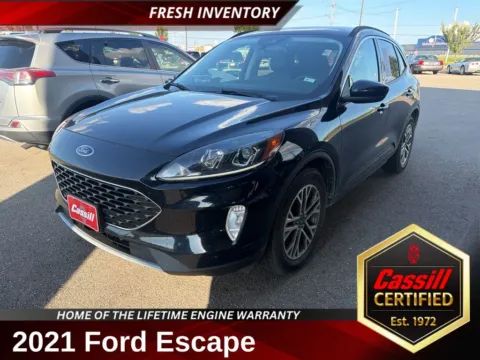 Blue 2021 Ford Escape SEL for sale in Cedar Rapids, IA