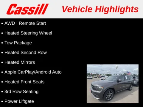 Another view of 2018 Dodge Durango GT for sale in Cedar Rapids, IA at Cassill Motors