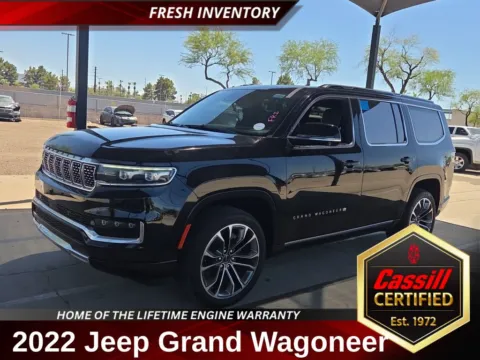 Black 2022 Jeep Grand Wagoneer Series III for sale in Cedar Rapids, IA