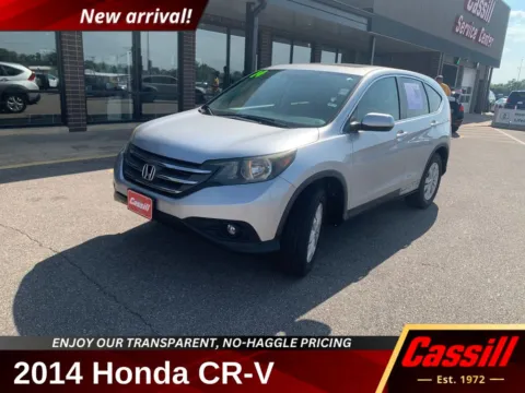 Silver 2014 Honda CR-V EX for sale in Cedar Rapids, IA