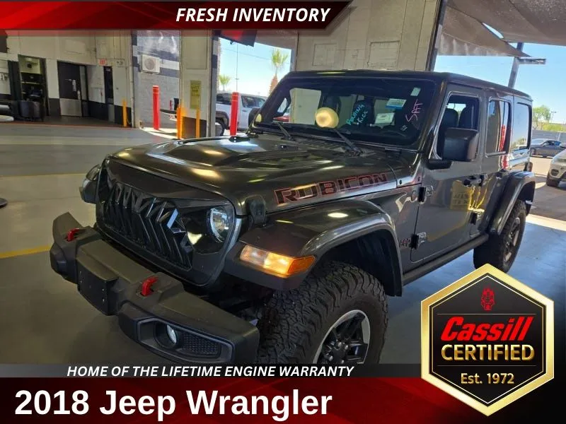 Unknown 2018 Jeep Wrangler Unlimited Rubicon for sale in Cedar Rapids, IA