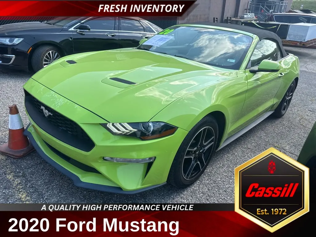 2020 Ford Mustang EcoBoost Premium for sale in Cedar Rapids, IA
