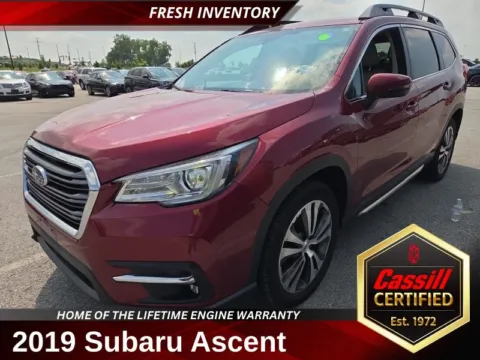Red 2019 Subaru Ascent Limited for sale in Cedar Rapids, IA