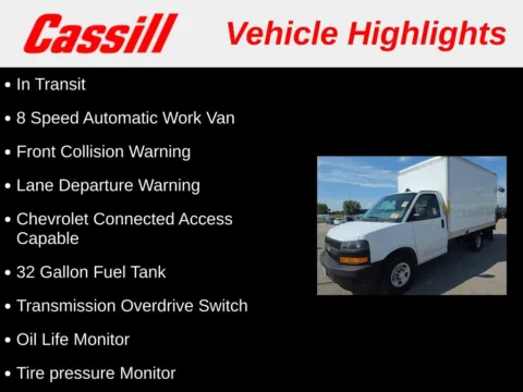 Another view of 2021 Chevrolet Express 3500 Work Van for sale in Cedar Rapids, IA at Cassill Motors