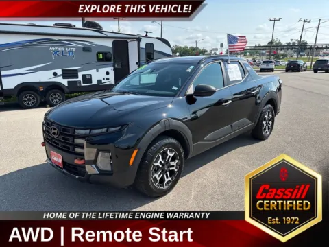 Black 2025 Hyundai Santa Cruz XRT for sale in Cedar Rapids, IA