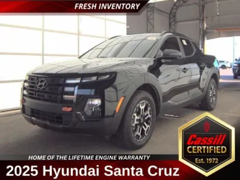 Black 2025 Hyundai Santa Cruz XRT for sale in Cedar Rapids, IA