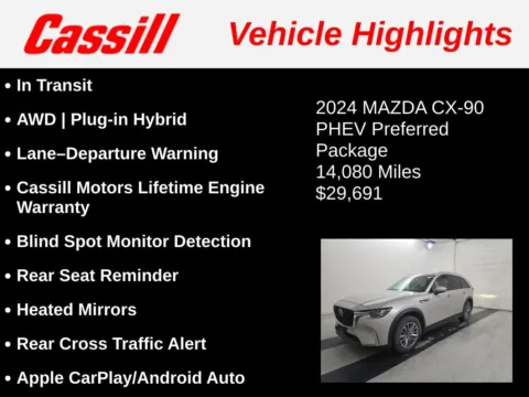 Used 2024 Mazda CX-90 PHEV Preferred for sale in Cedar Rapids, IA