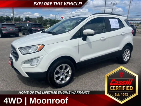 White 2019 Ford EcoSport SE for sale in Cedar Rapids, IA