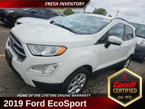 White 2019 Ford EcoSport SE for sale in Cedar Rapids, IA
