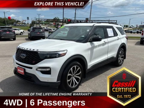White 2020 Ford Explorer ST for sale in Cedar Rapids, IA