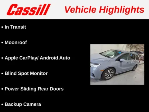 Another view of 2023 Honda Odyssey Touring for sale in Cedar Rapids, IA at Cassill Motors