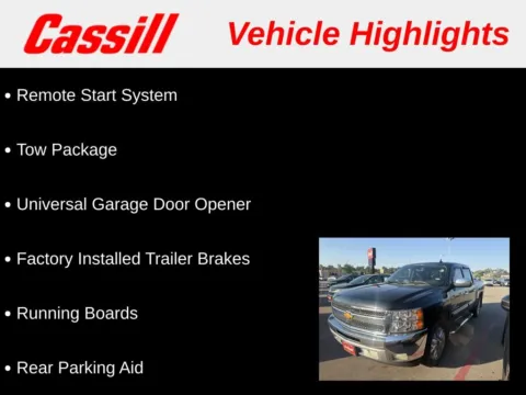 Another view of 2012 Chevrolet Silverado 1500 LT for sale in Cedar Rapids, IA at Cassill Motors