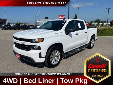 White 2022 Chevrolet Silverado 1500 LTD Custom for sale in Cedar Rapids, IA