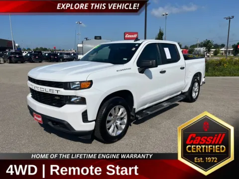 White 2022 Chevrolet Silverado 1500 LTD Custom for sale in Cedar Rapids, IA