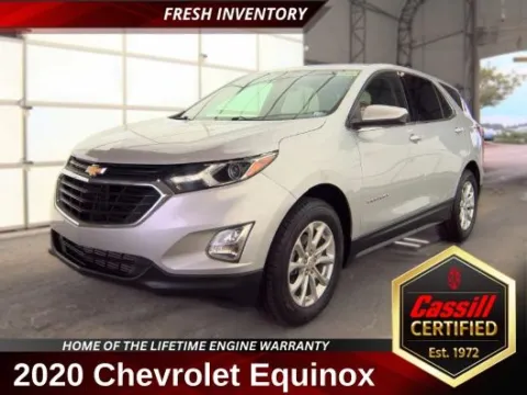 Silver 2020 Chevrolet Equinox LT for sale in Cedar Rapids, IA