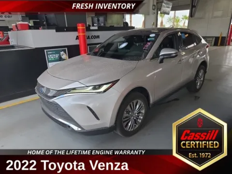 Gray 2022 Toyota Venza Limited for sale in Cedar Rapids, IA