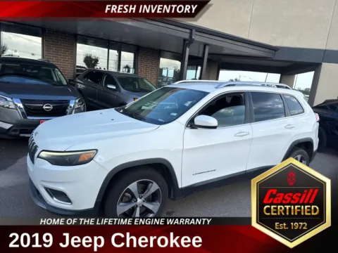 White 2019 Jeep Cherokee Limited for sale in Cedar Rapids, IA