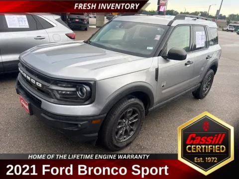 Silver 2021 Ford Bronco Sport Big Bend for sale in Cedar Rapids, IA