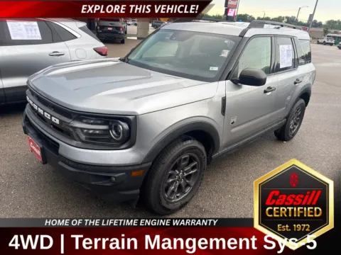 Silver 2021 Ford Bronco Sport Big Bend for sale in Cedar Rapids, IA