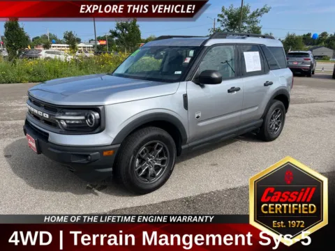 Silver 2021 Ford Bronco Sport Big Bend for sale in Cedar Rapids, IA