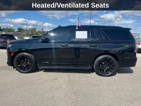 Photos of 2022 Cadillac Escalade Sport for sale in Cedar Rapids, IA at Cassill Motors