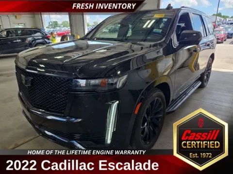 Black 2022 Cadillac Escalade Sport for sale in Cedar Rapids, IA
